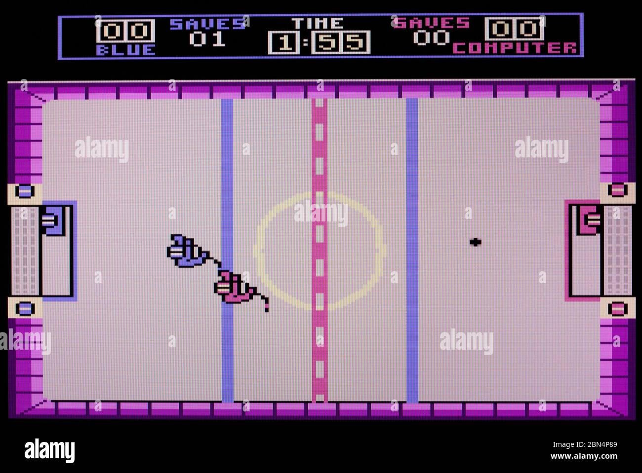 Hat Trick - Atari 7800 Videgame Stock Photo
