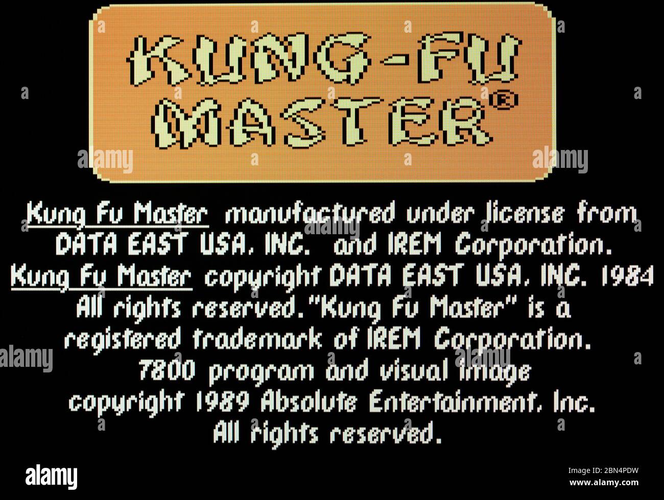 kung fu atari