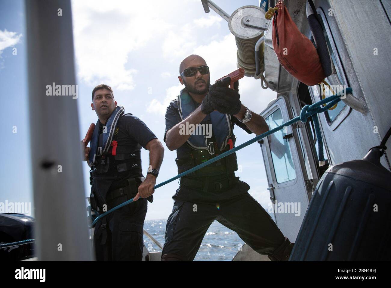 Customs Exercise Customs and excise officers trinidad hi-res stock photography and ...