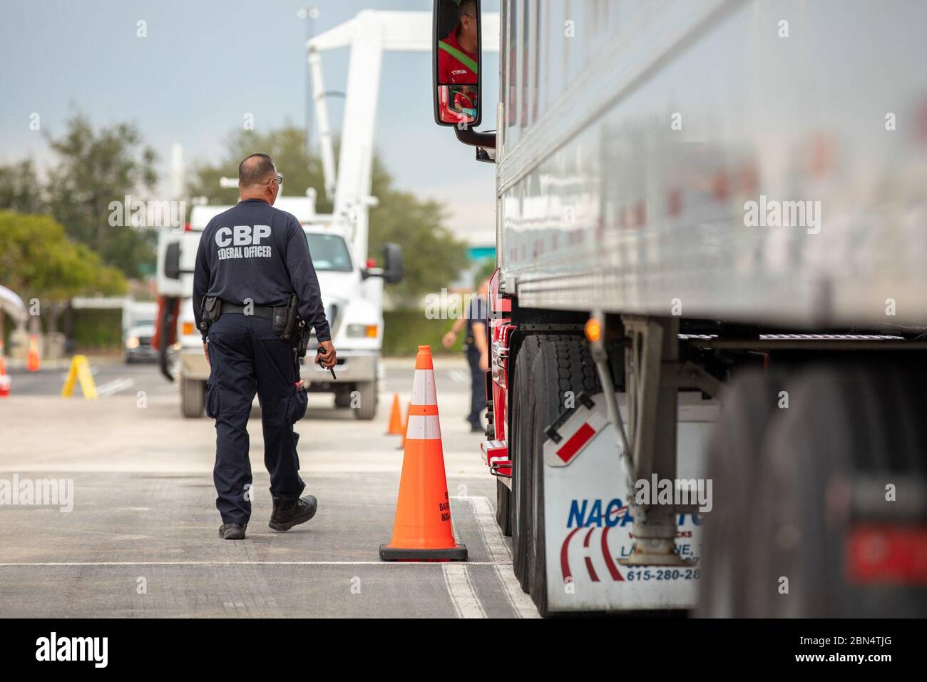 Customs Ramp Inspection Safety ensured hi-res stock photography and images - Alamy