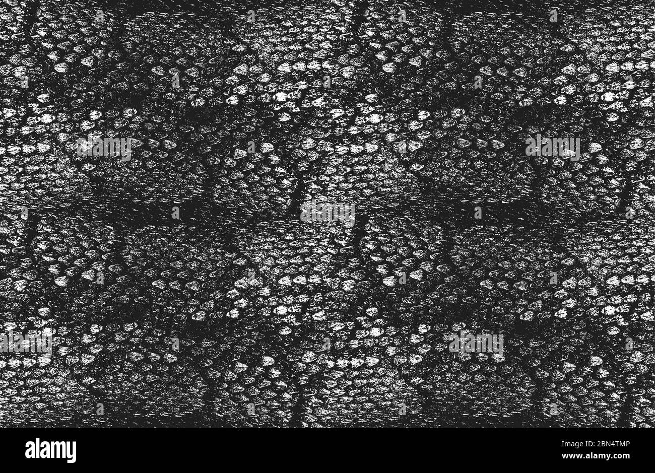 Distressed overlay texture of crocodile or snake skin leather, grunge ...