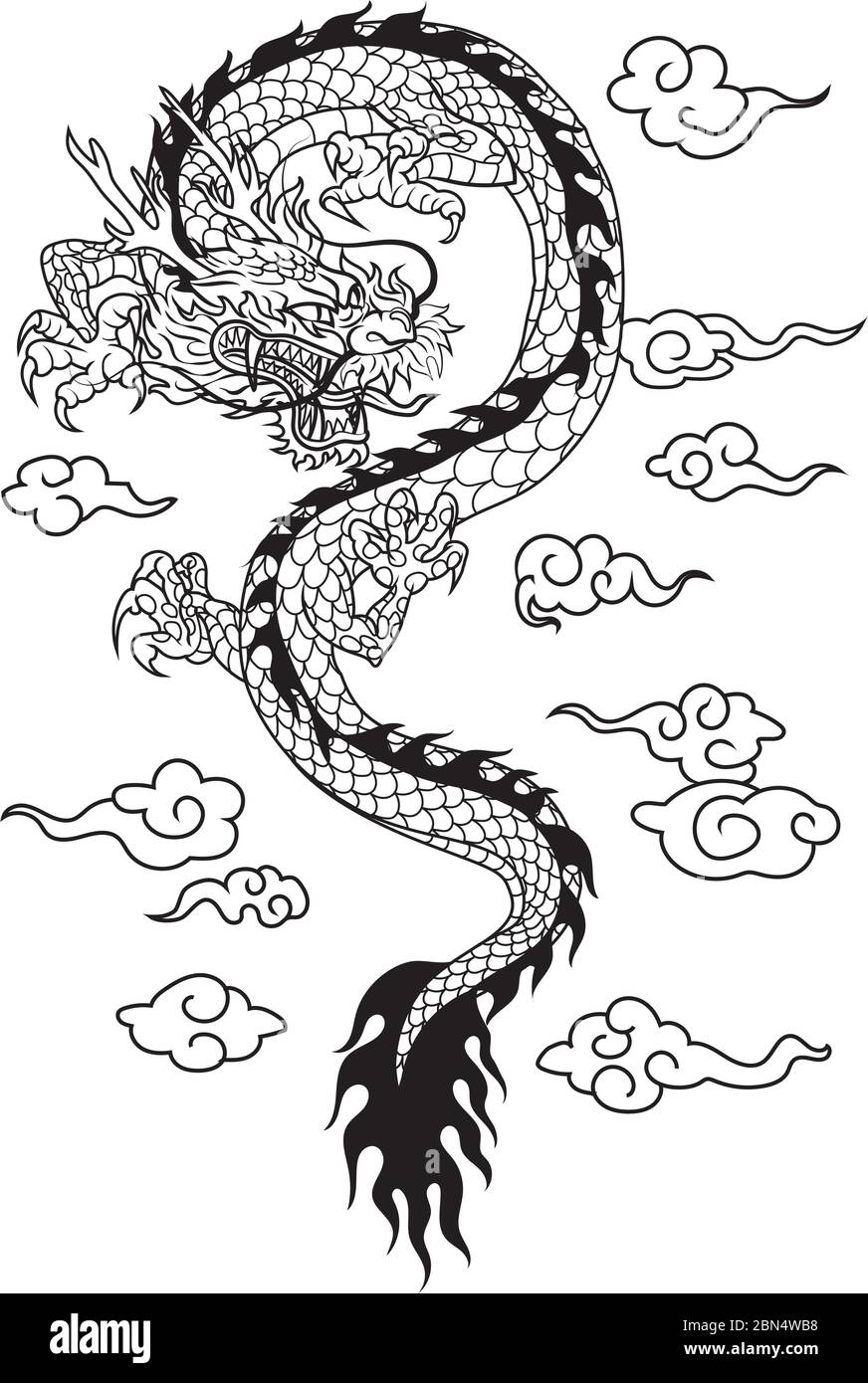 150 Best Chinese Dragon Tattoo Designs With Meanings 2023   TattoosBoyGirl
