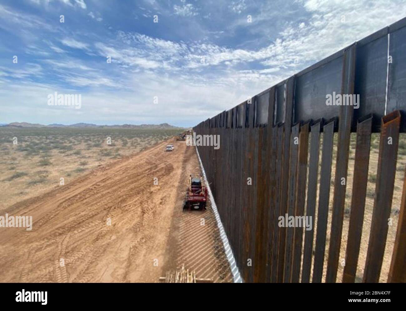 Yuma (Wellton Station) Border Wall System 31 Mile Project Stock Photo Alamy