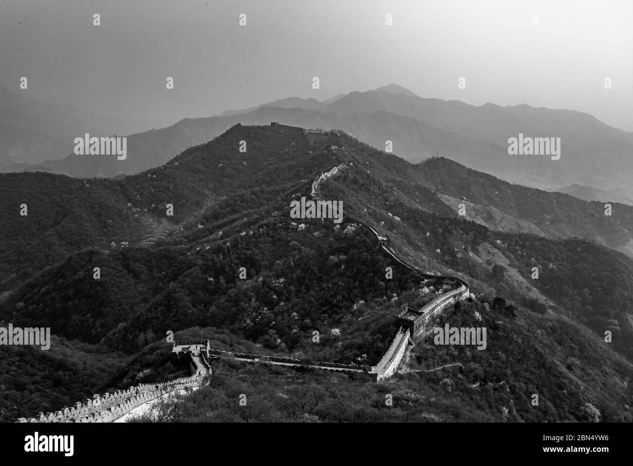 The great wall of China Stock Photo Alamy