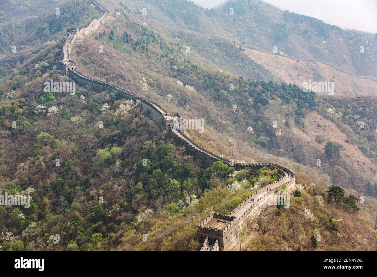 The great wall of china stock photo alamy