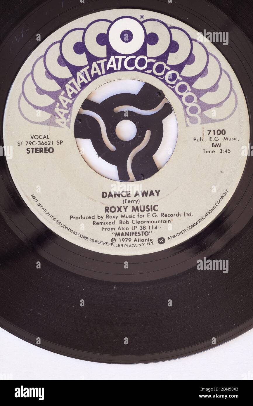 Roxy Music Dance Away Stock Photo