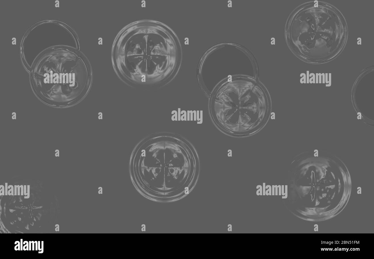Monochromatic abstract spherical patterned background graphic ...