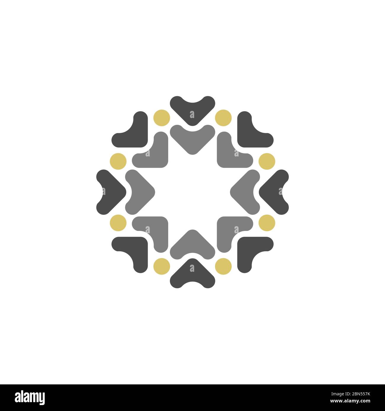 Ornamental Flower Logo Template Illustration Design. Vector EPS 10 ...
