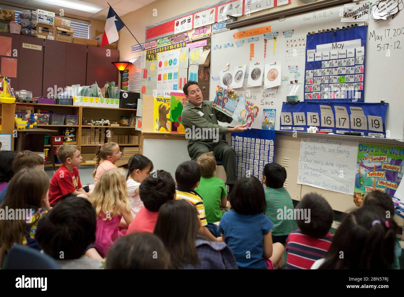 Usa school children classroom hi-res stock photography and images - Alamy