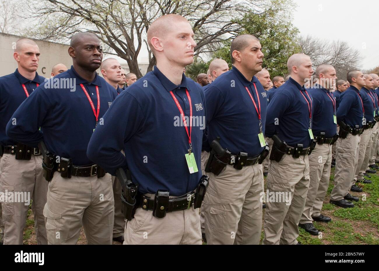 Texas dps recruit class hires stock photography and images Alamy