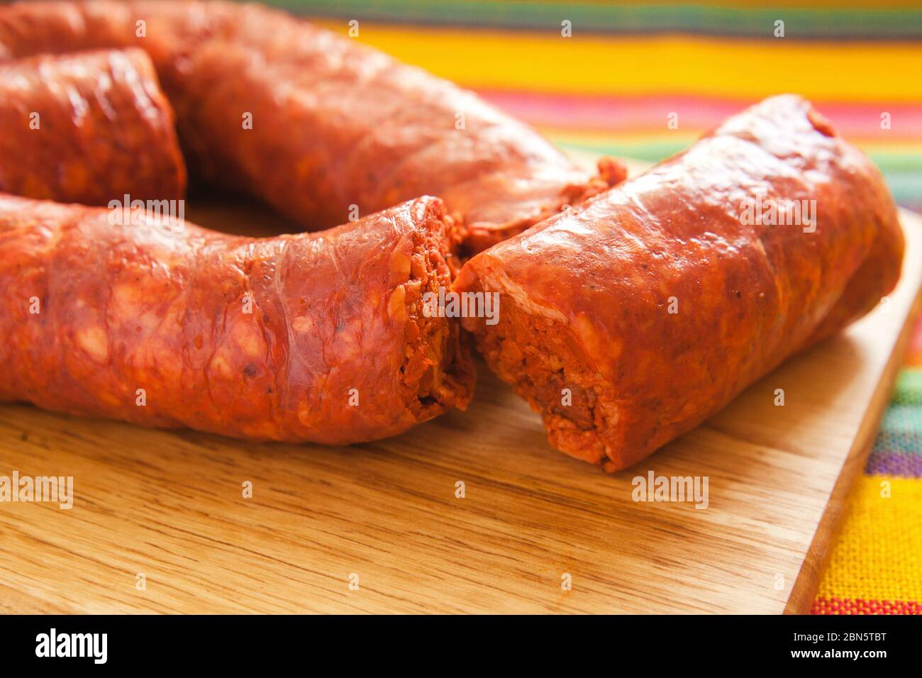 longaniza mexicana, chorizo traditional pork sausage in mexico, mexican
