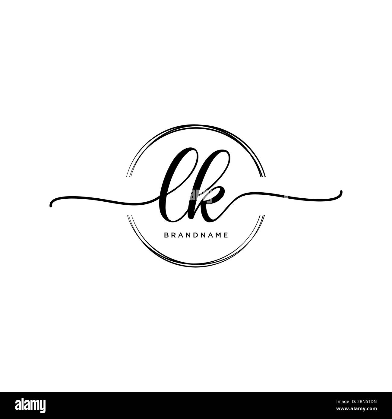 Letter Lk Logo High Resolution Stock Photography and Images - Alamy