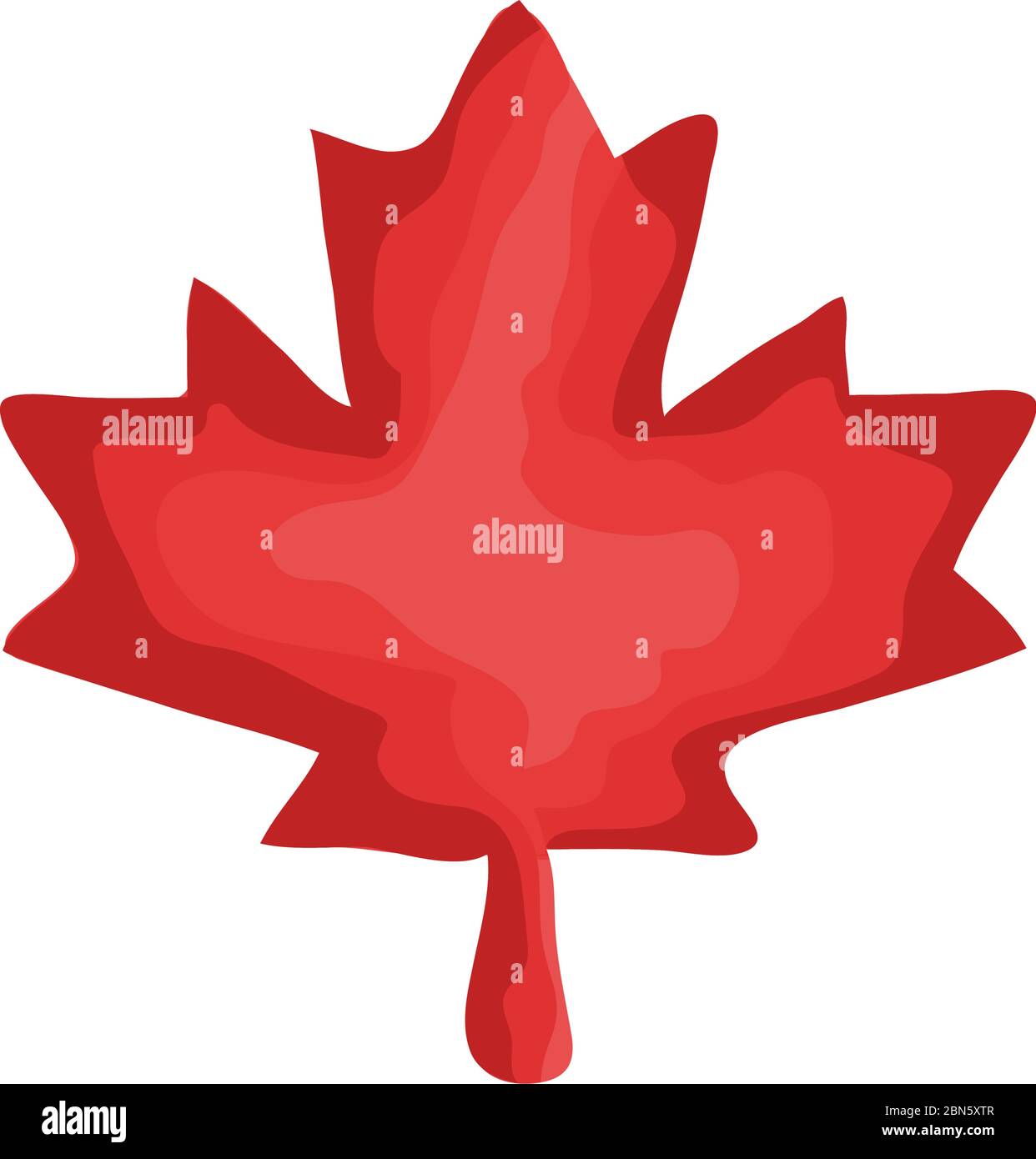 maple leaf canadian flat style Stock Vector Image & Art - Alamy
