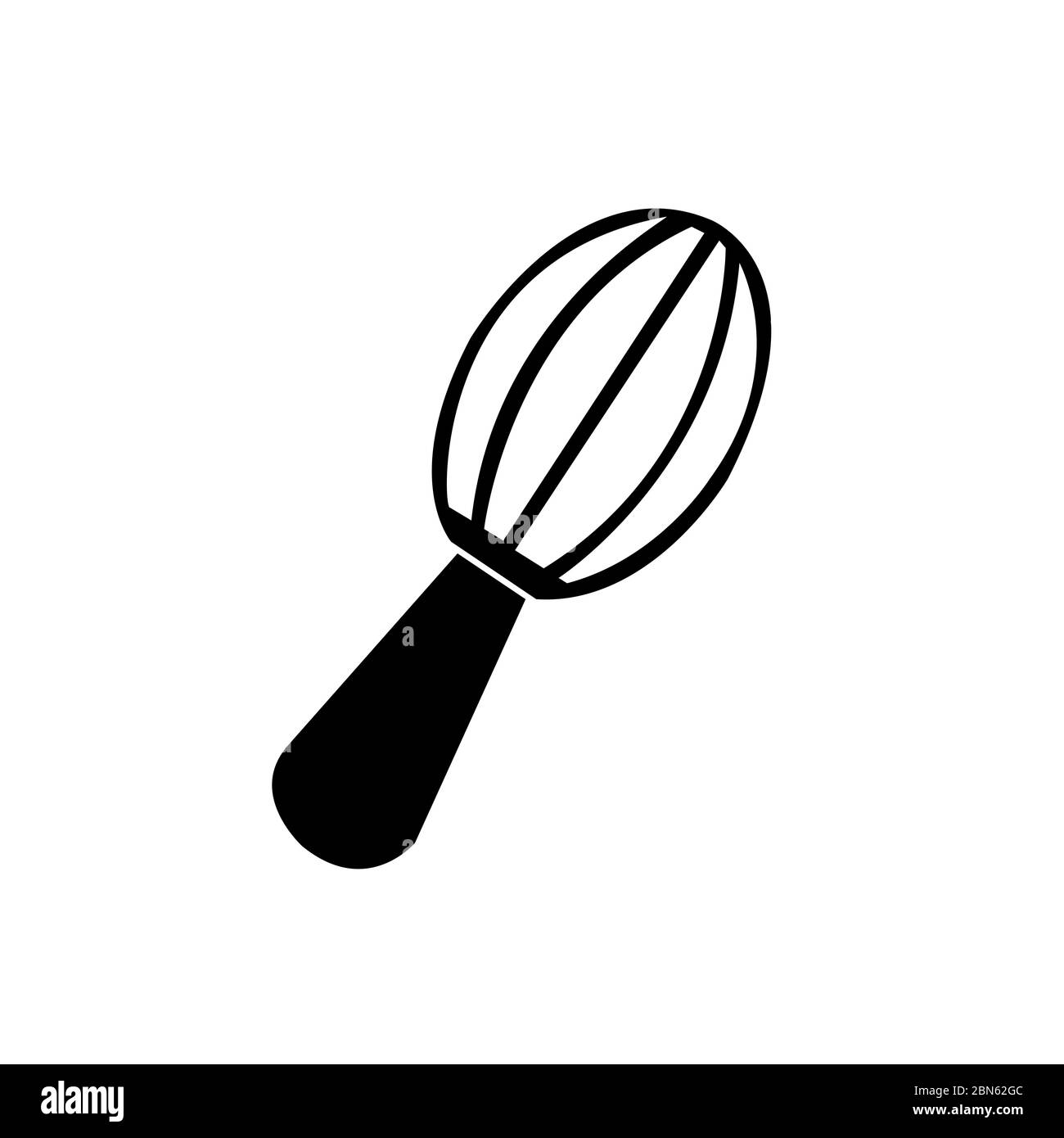 black beater on white background Stock Photo Alamy