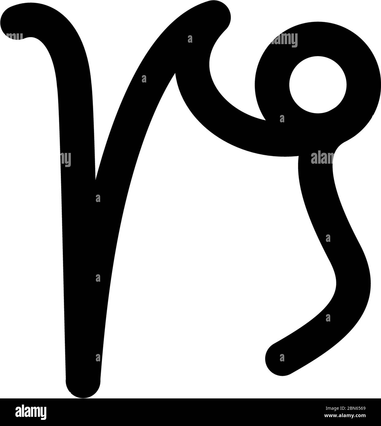 Caprinius Sign Sign of the zodiac. Capricornus, the goat Stock Vector Image & Art - Alamy