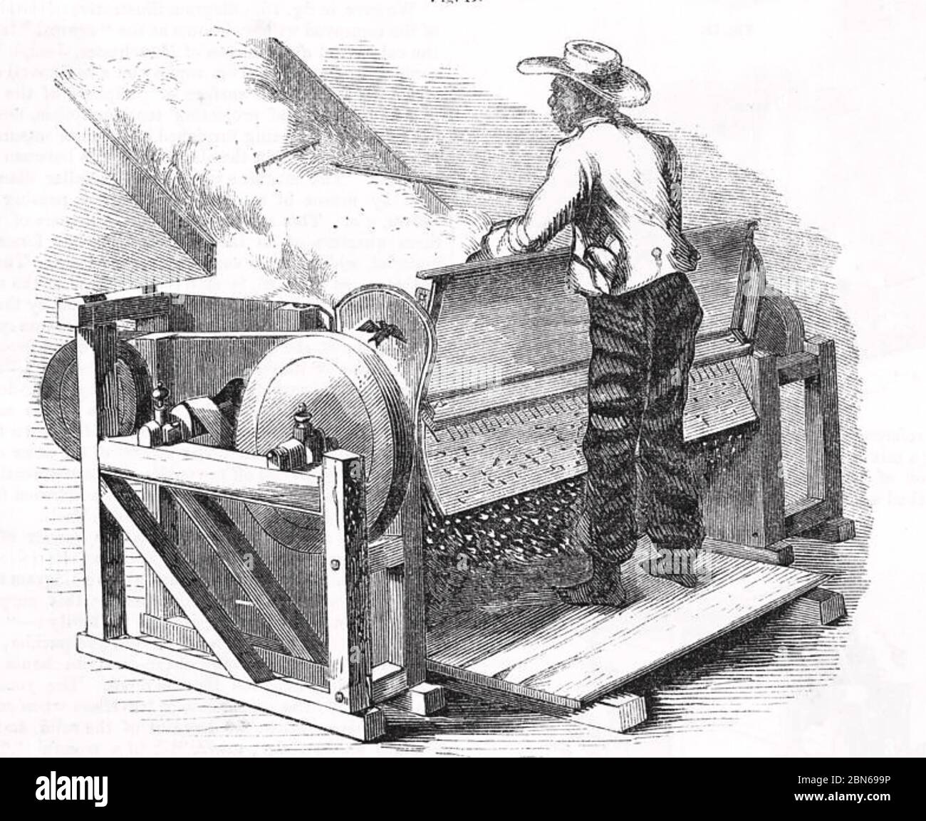 ELI WHITNEY (1765-1825) American inventor of the cotton gin Stock Photo