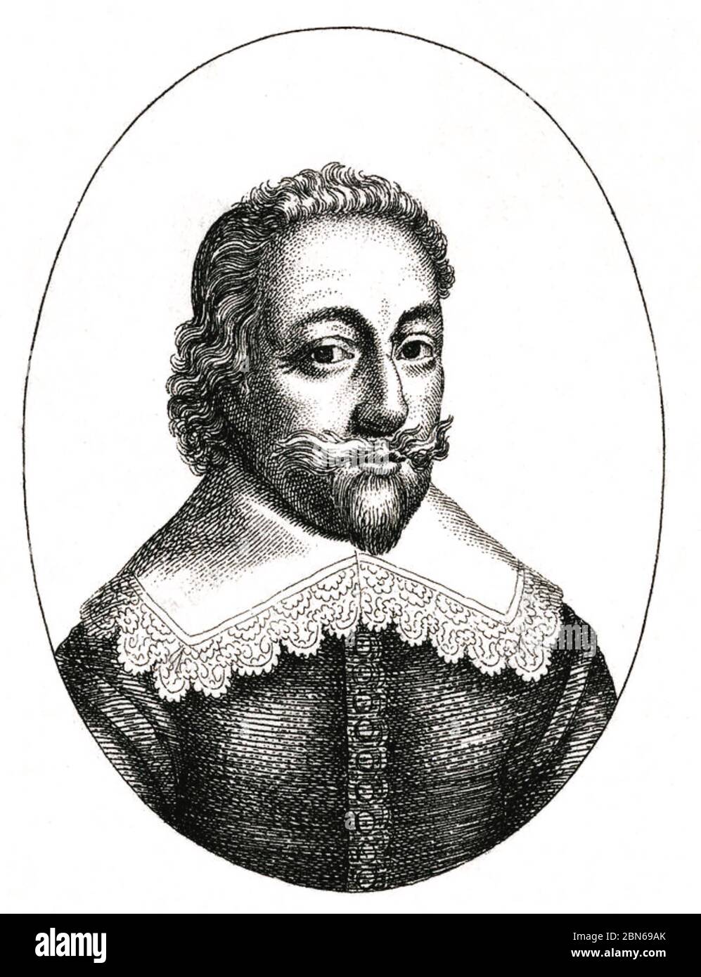 FRANCIS COTTINGTON, Ist Baron Cottington (c 1579-1652) English consular official and Lord Treasurer Stock Photo
