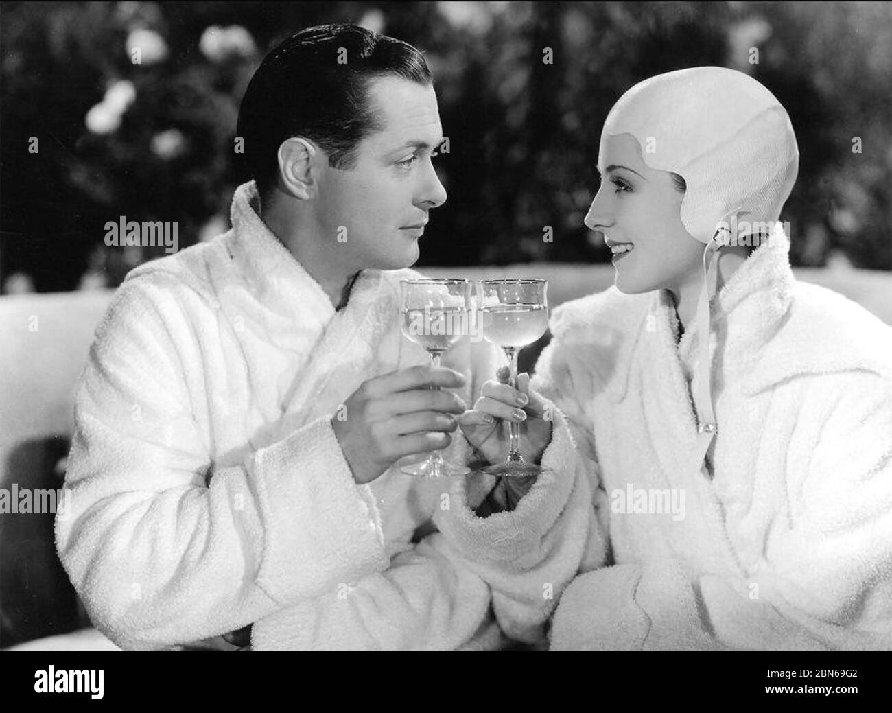 RIPTIDE  1934 MGM film with Norma Shearer and Robert Montgomery Stock Photo