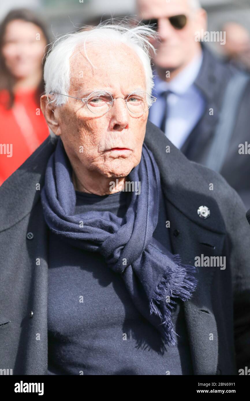 Giorgio armani young hi-res stock photography and images - Alamy