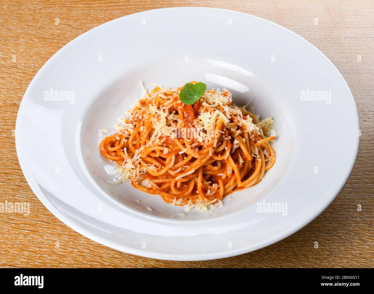 Spaghetti Napoli with Neapolitan sauce, also called Napoli sauce or ...