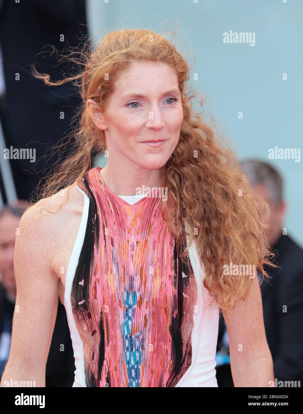 VENICE, ITALY - SEPTEMBER 04: Johanna Korthals Altes attends a premiere for 'Francofonia' during the 72nd Venice Film Festival on September 4, 2015 Stock Photo