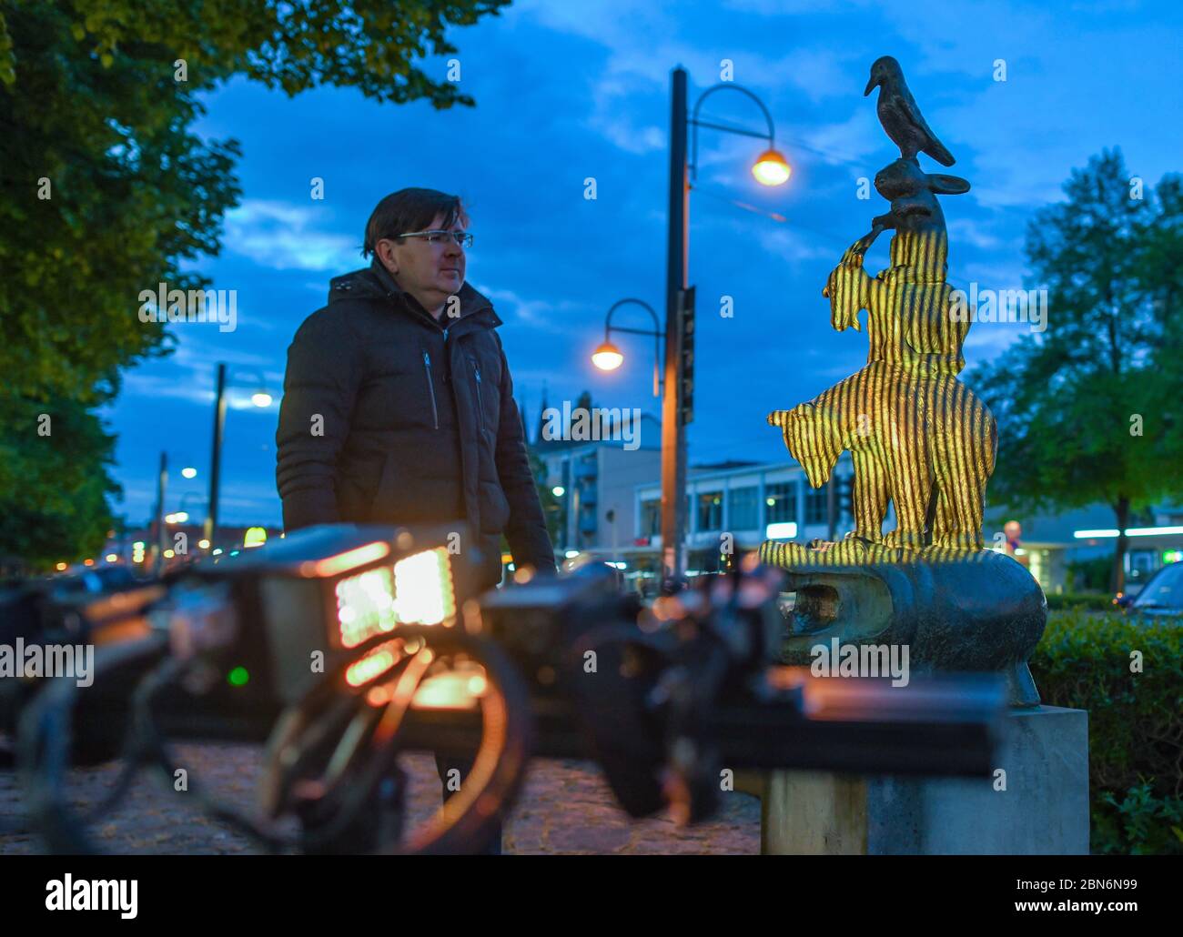 12 May 2020, Brandenburg, Frankfurt (Oder) Mark Praus of the company