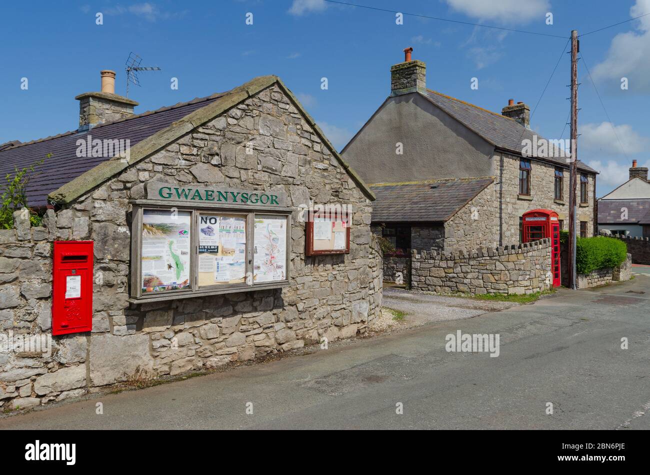 Welsh village notice board hires stock photography and images Alamy