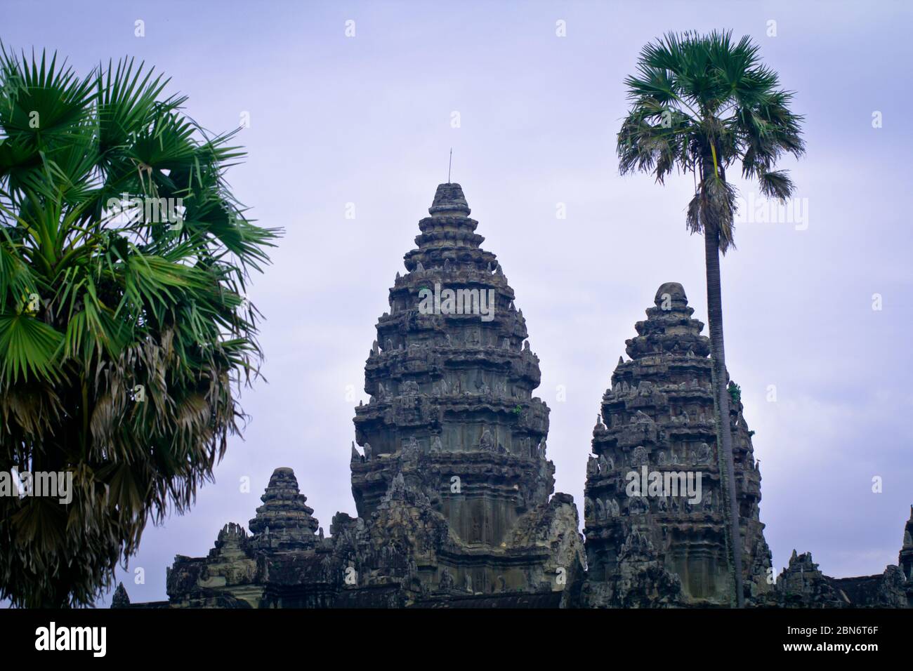 Angkor Wat is a temple complex in Cambodia and is the largest religious