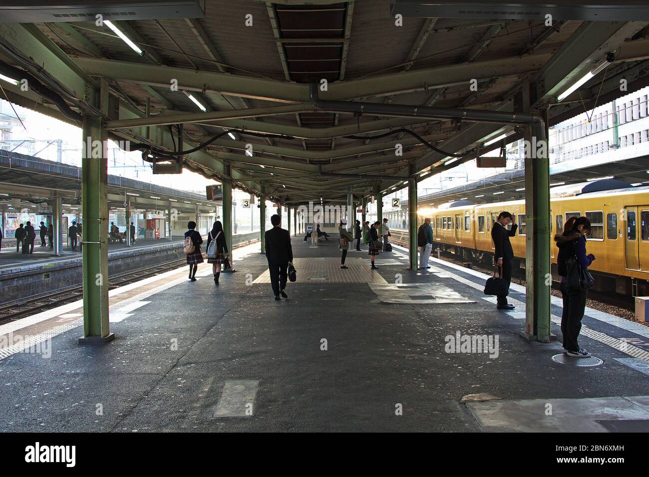 The railway station, Hiroshima, Japan Stock Photo - Alamy