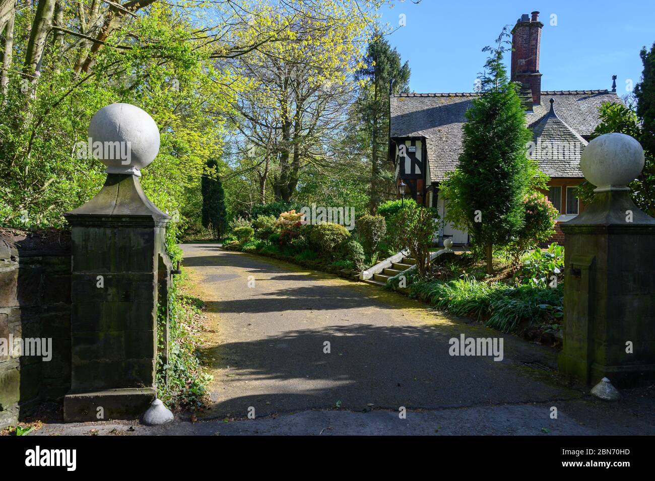 Leigh Road, Worsley, Salford, Manchester Stock Photo Alamy