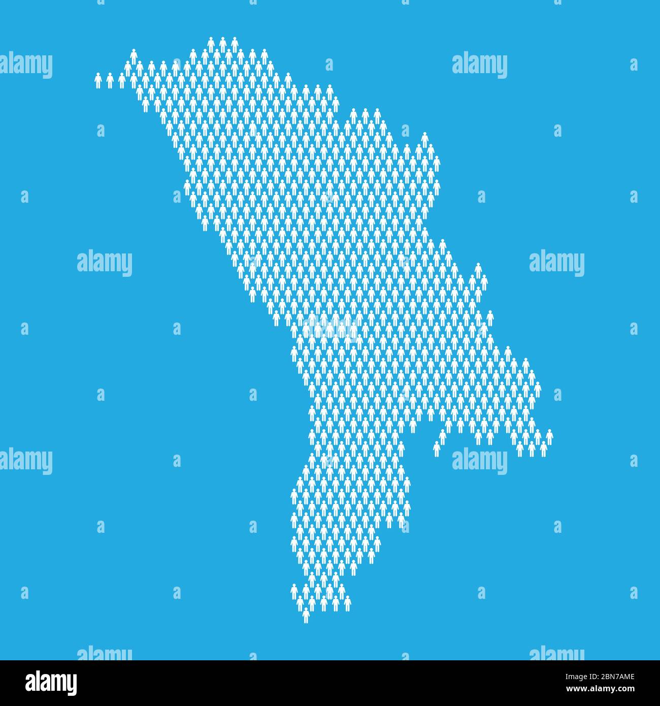 moldova-population-statistic-map-made-from-stick-figure-people-stock