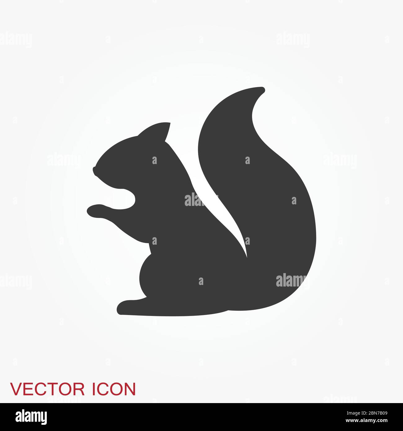 Squirrel animal cartoon icon image hi-res stock photography and images ...