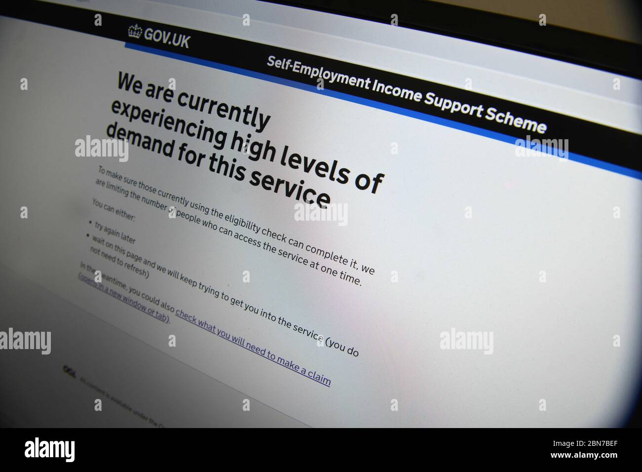 Self service notice hi-res stock photography and images - Alamy