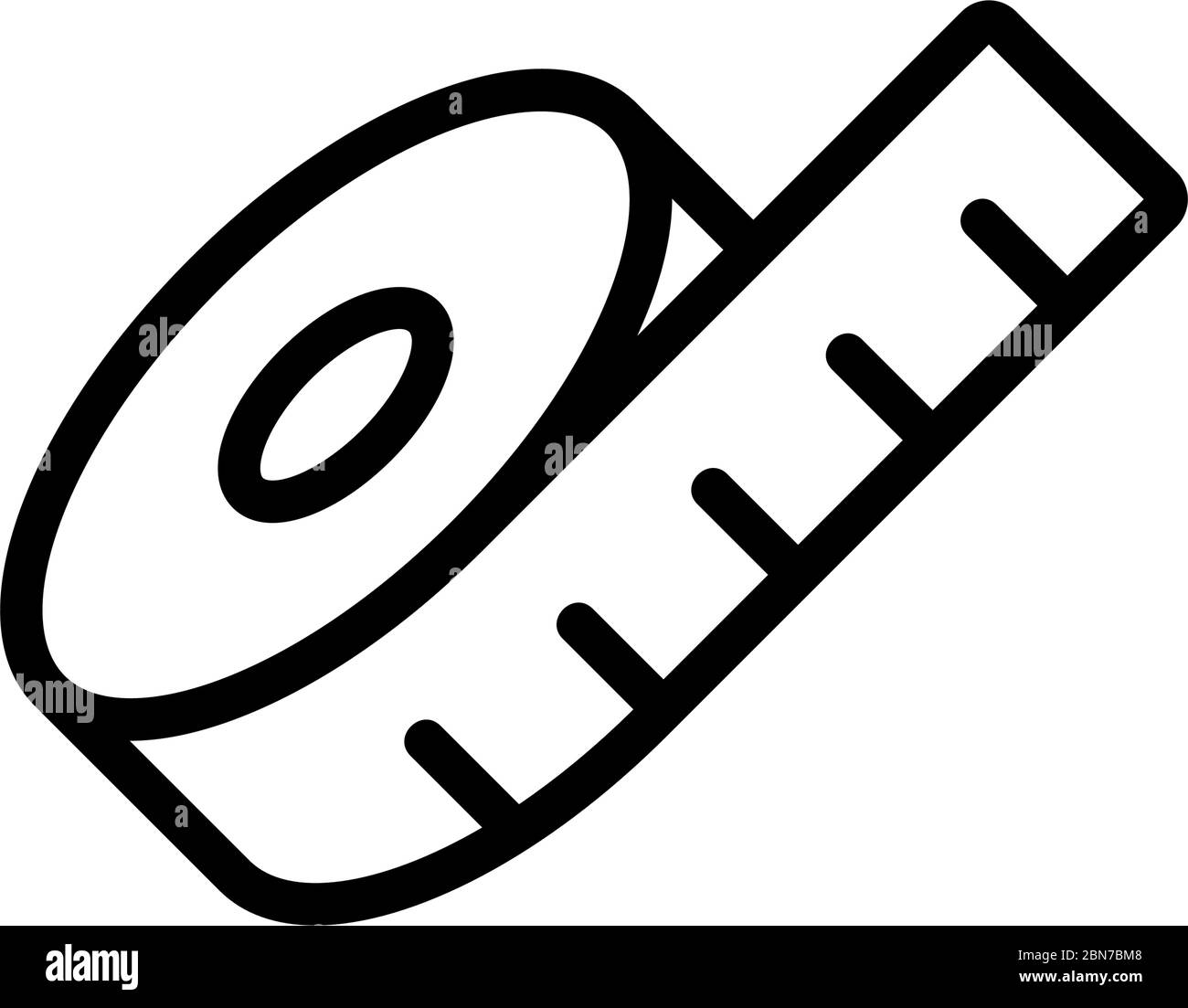 sewing tape measure icon vector illustration design Stock Vector Image &  Art - Alamy, Sewing Tape Measure 