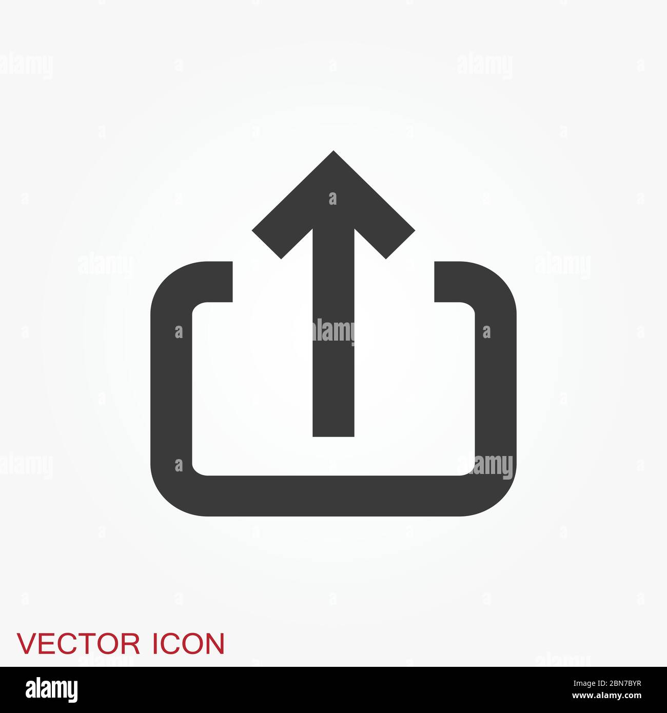 Transfer vector icon. Money symbol isolated on background. Stock Vector