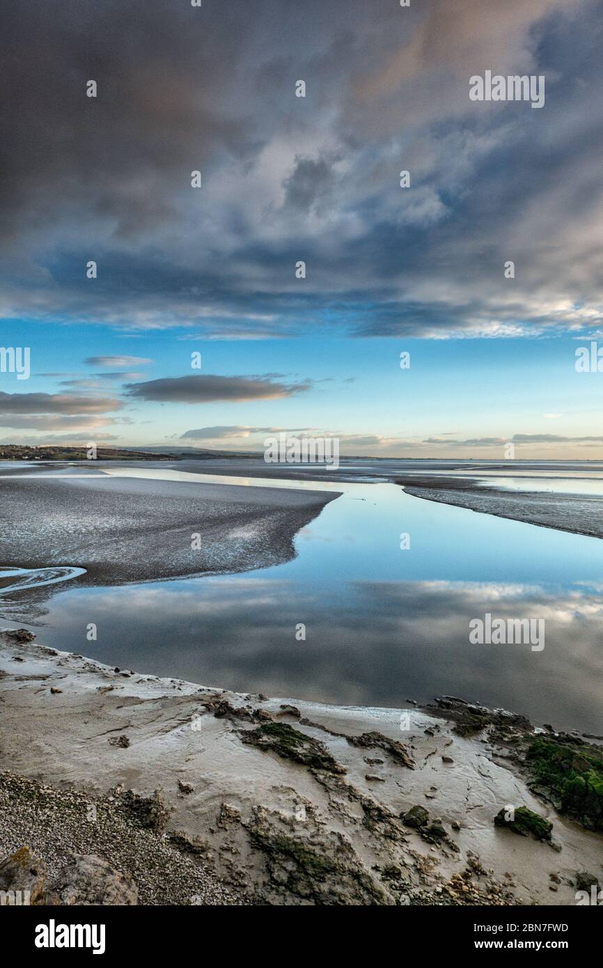 Blackstone Point, Morecambe Bay Stock Photo Alamy