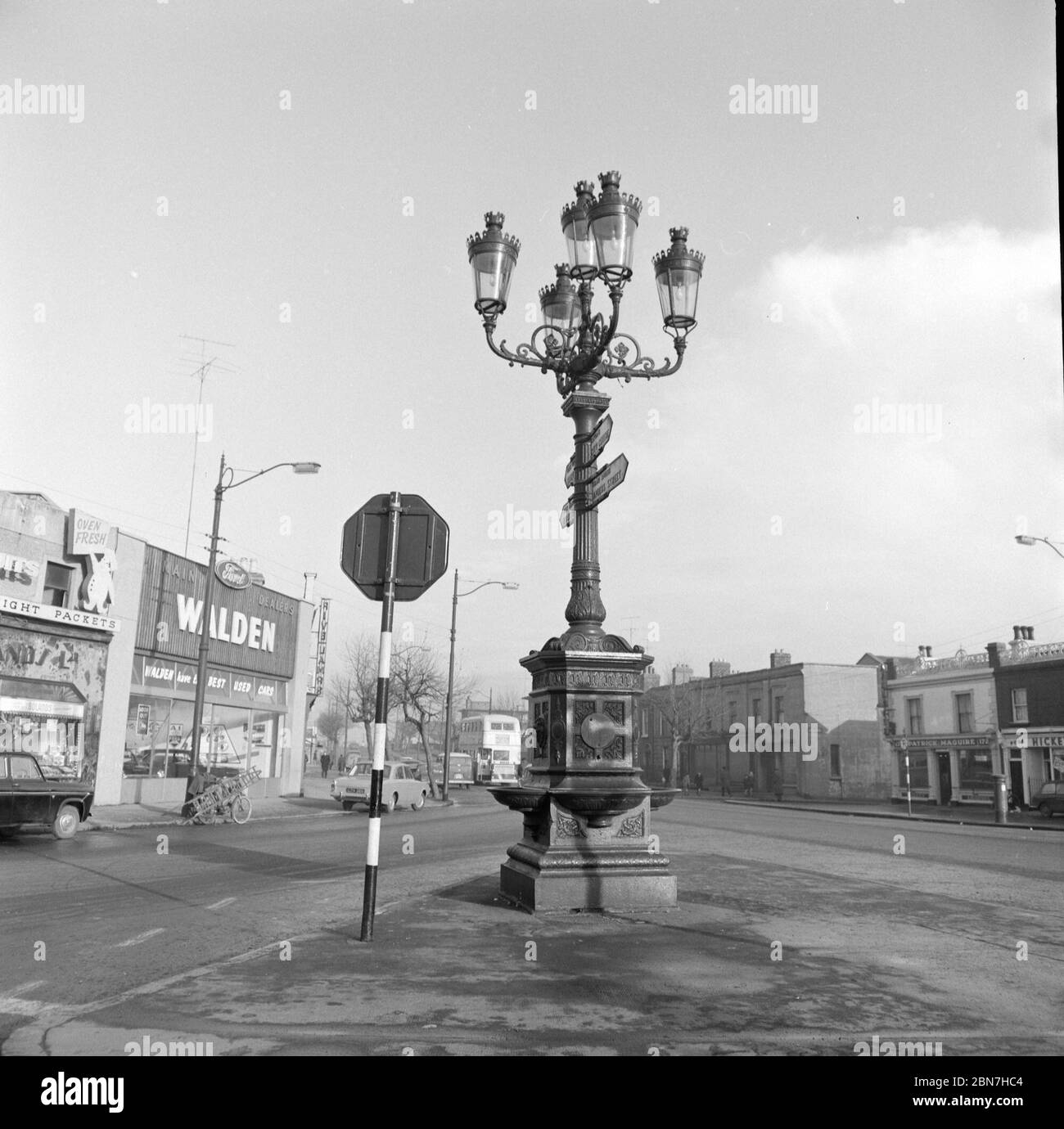 The Five Lamps, Dublin by National Library of Ireland on The Commons Stock  Photo - Alamy