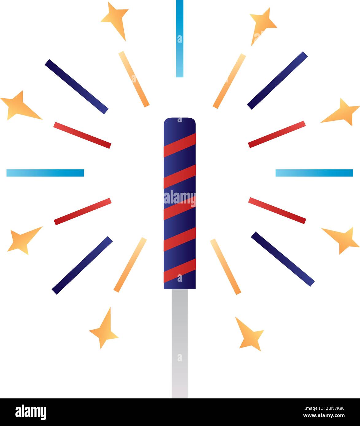 fireworks splash degraded style icon Stock Vector Image & Art - Alamy