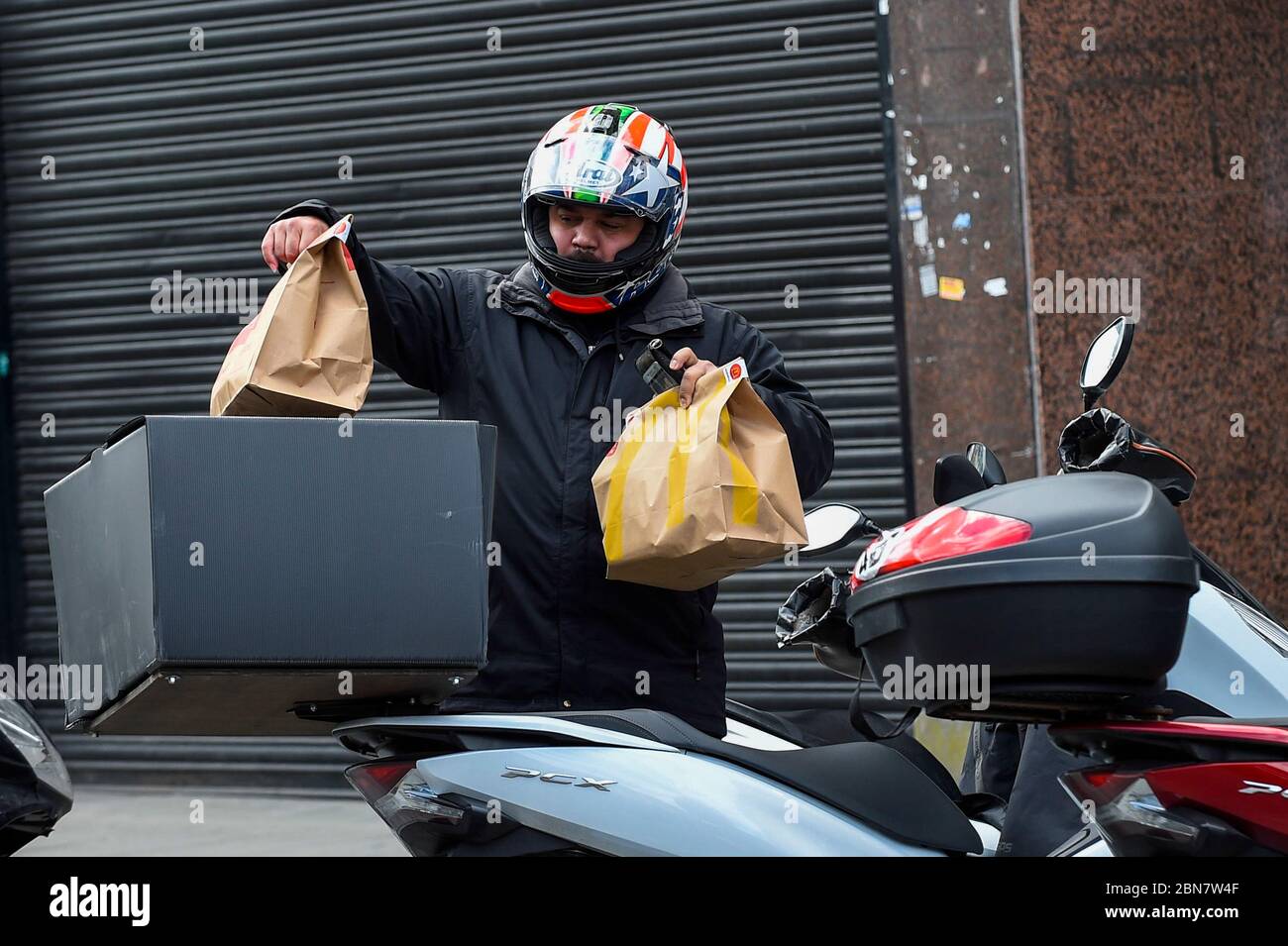 Mcdelivery london hi-res stock photography and images - Alamy