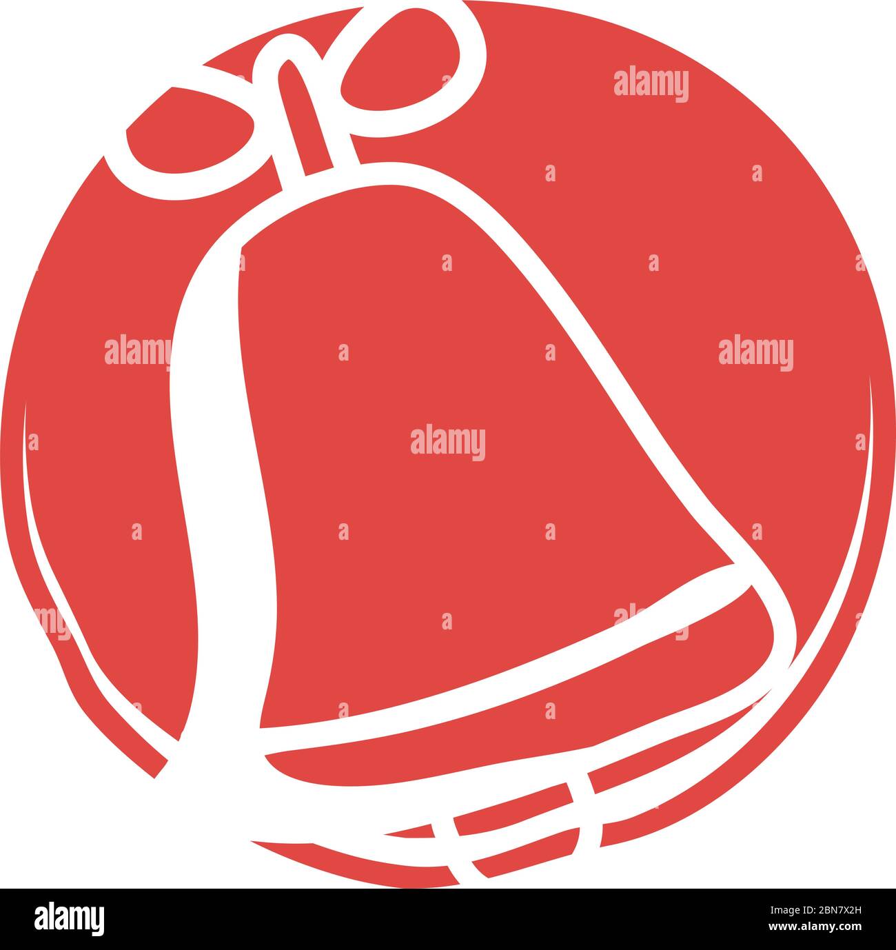bell sound party block style icon Stock Vector Image & Art - Alamy