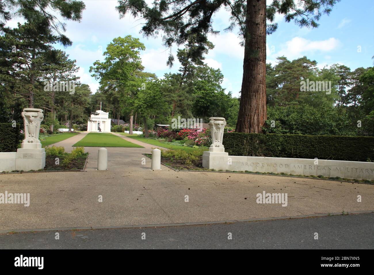 Brookwood military cemetery in Surrey Stock Photo Alamy