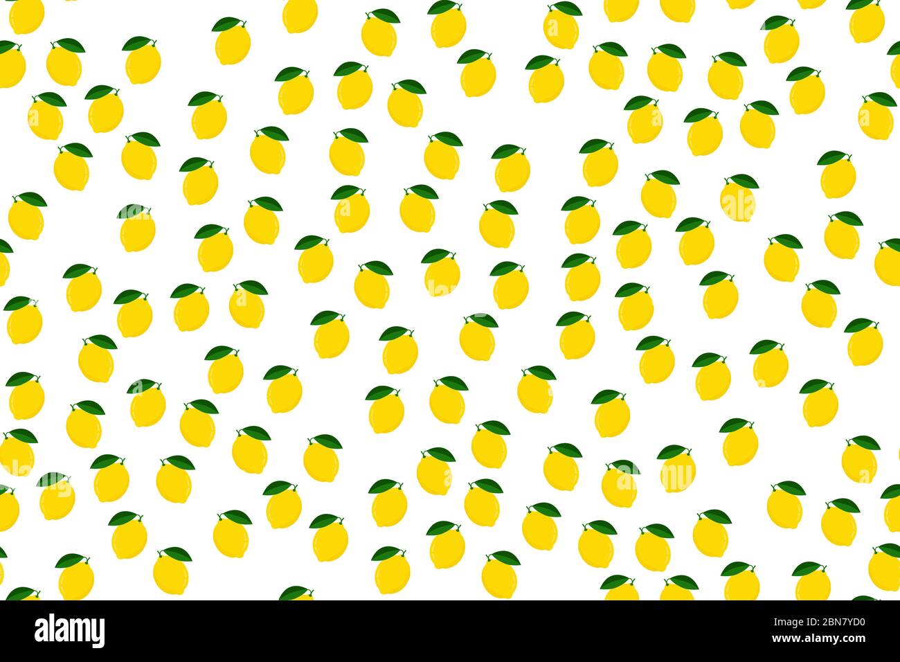 Lemon seamless pattern vector illustration.  Stock Vector
