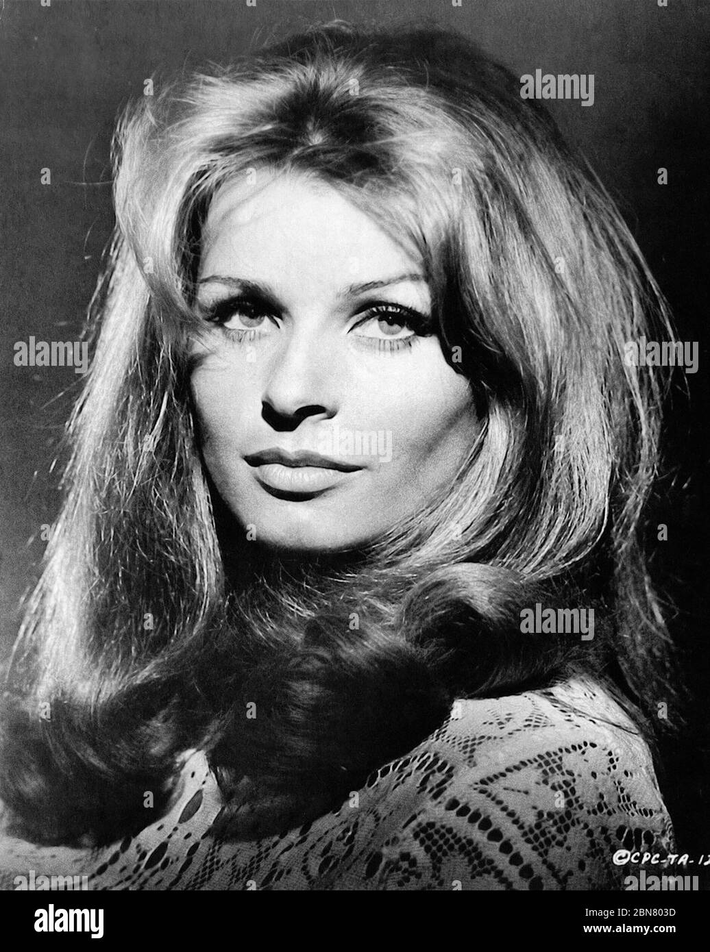 Senta Berger Portrait for "Glory Guys" USA, 1965 Stock Photo Alamy