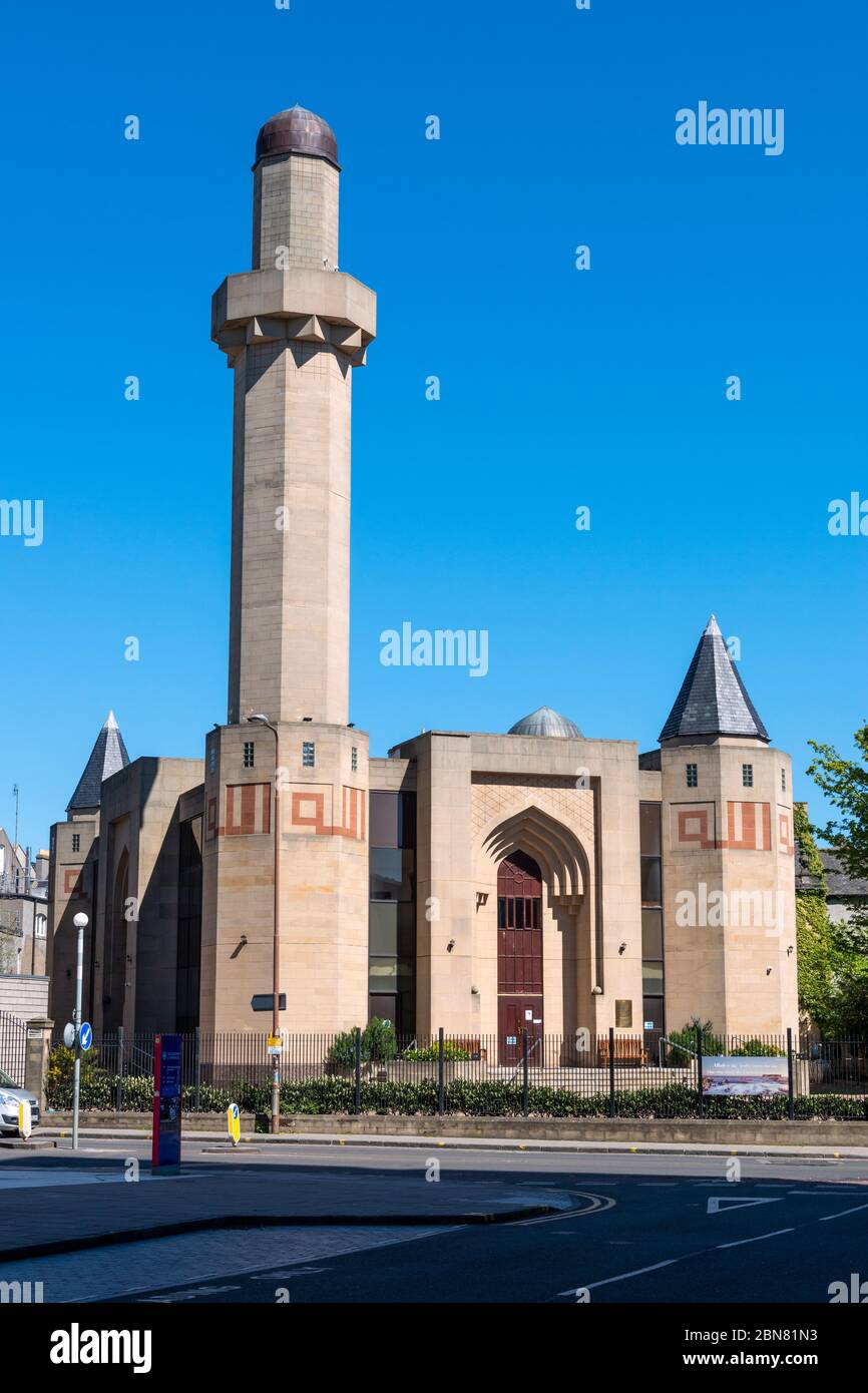 Edinburgh Central Mosque on Potterrow, Newington, Edinburgh, Scotland, UK Stock Photo