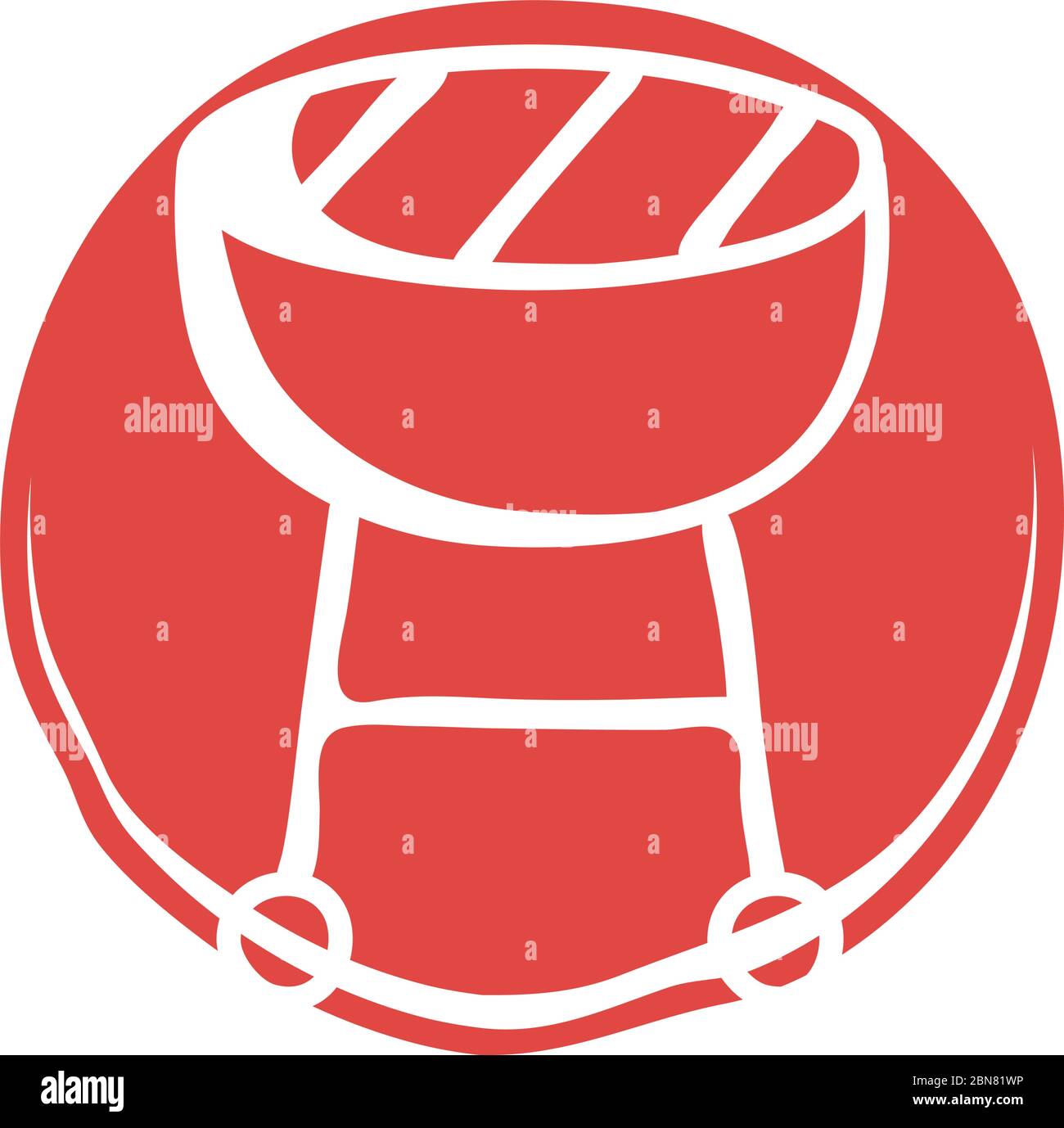 oven grill block style icon Stock Vector Image & Art Alamy
