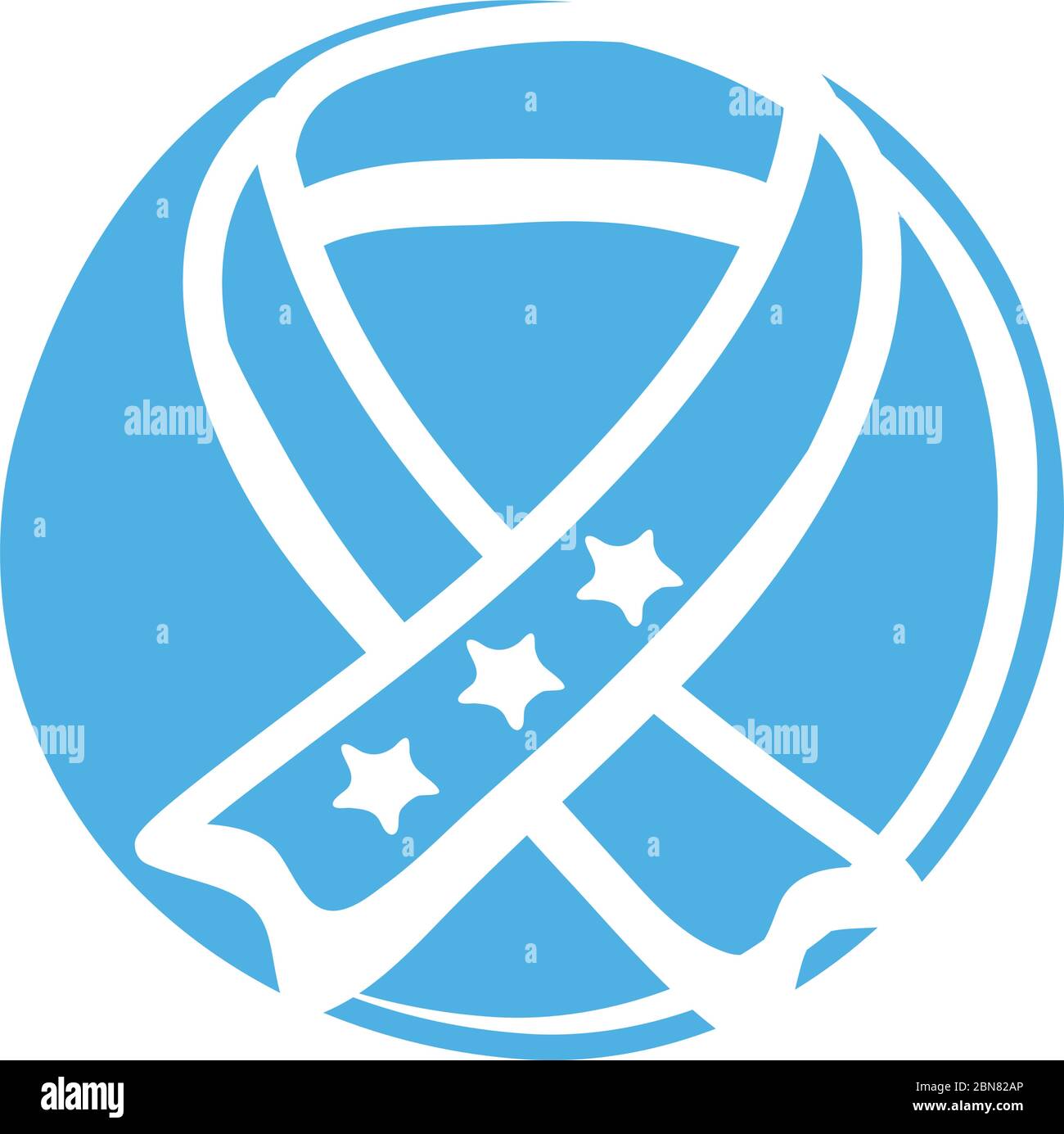 campaign ribbon block style icon Stock Vector Image & Art - Alamy