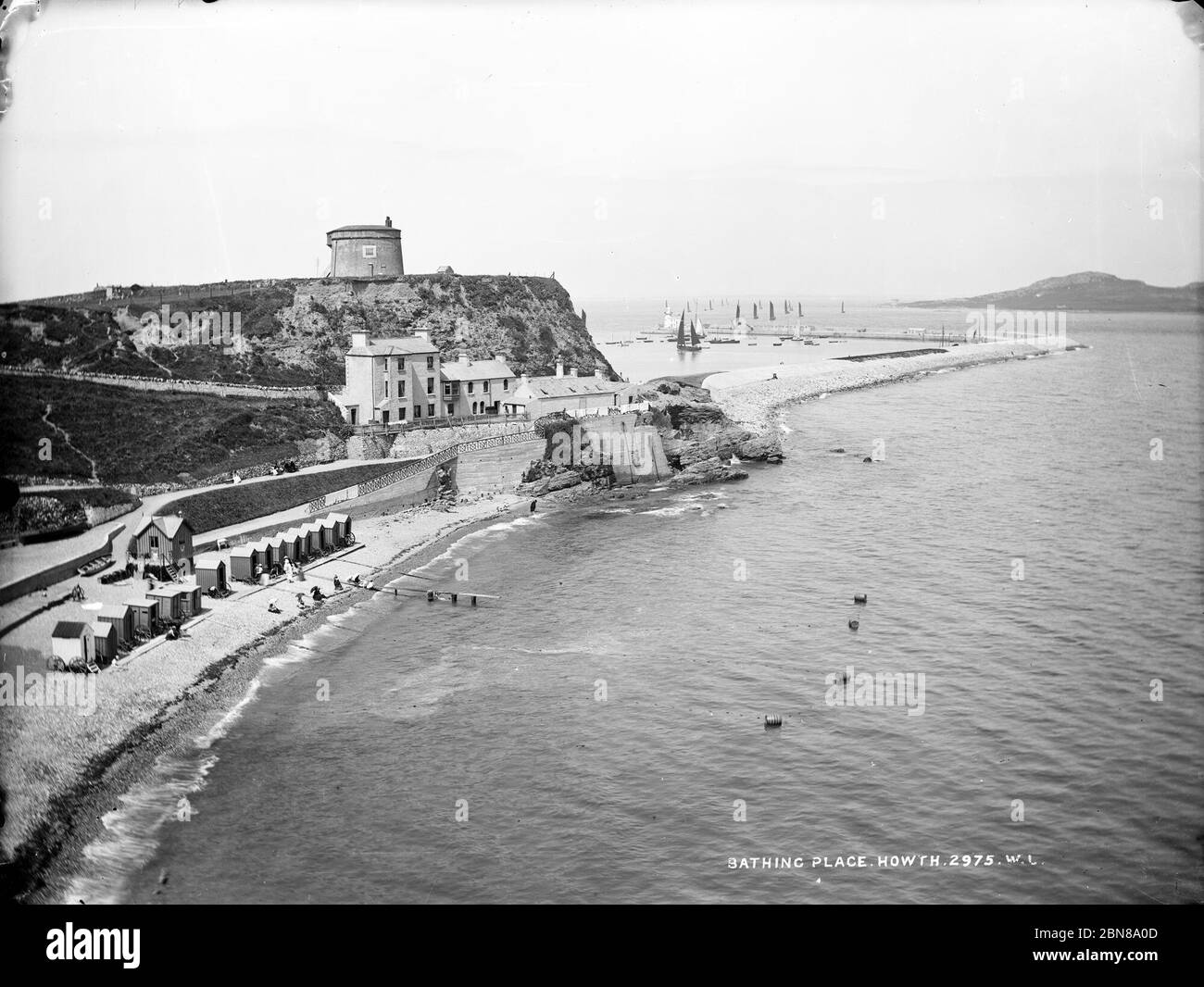 Howth Library Howth-on-Sea by National Library of Ireland on The Commons Stock Photo ...