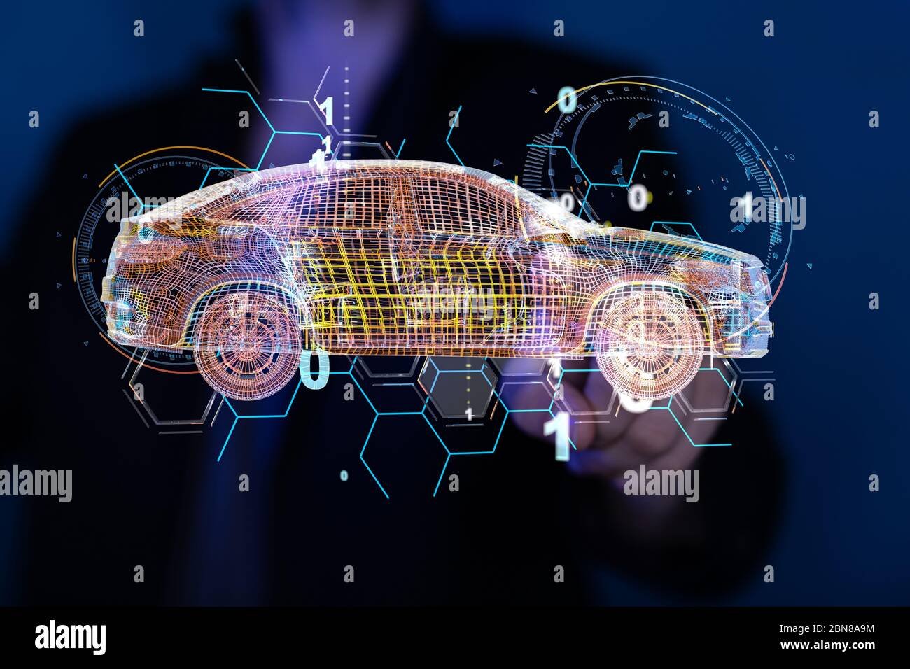 Smart car technology autonomous hi-res stock photography and images - Alamy