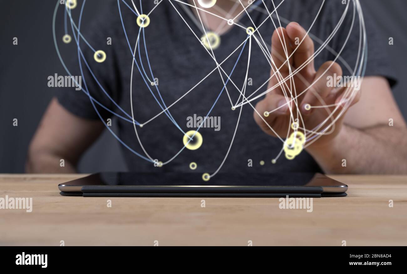 Mobile computer system hi-res stock photography and images - Alamy