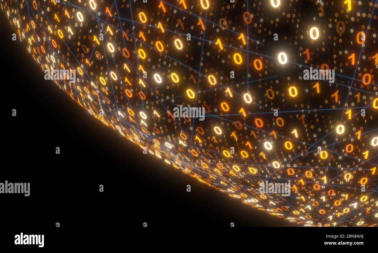 It numbers programming binary hi-res stock photography and images - Alamy